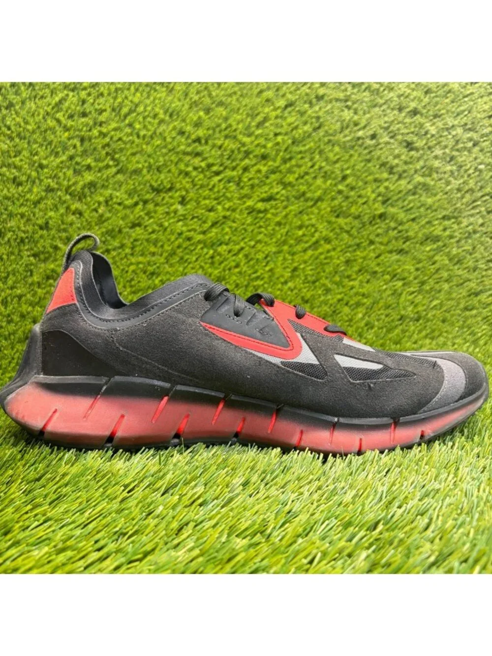Reebok Zig Kinetica Concept Type 2 Mens Size 11.5 Black Running Shoes Sneakers_5